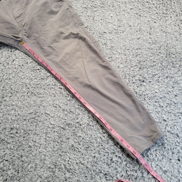 American Eagle Pants Mens Small Gray Joggers Tapered Lounge Drawstring Casual - Picture 8 of 10